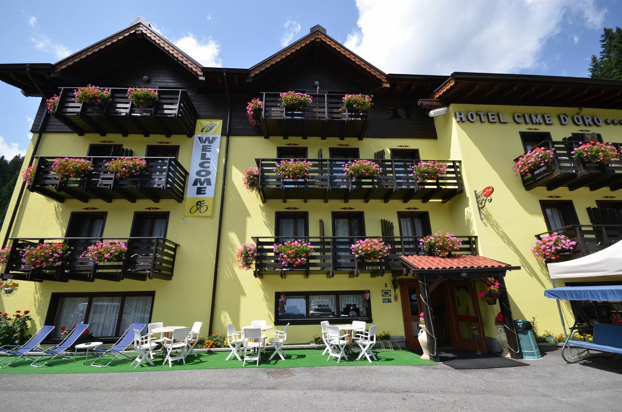 Hotel Cime D'Oro Madonna Exterior foto